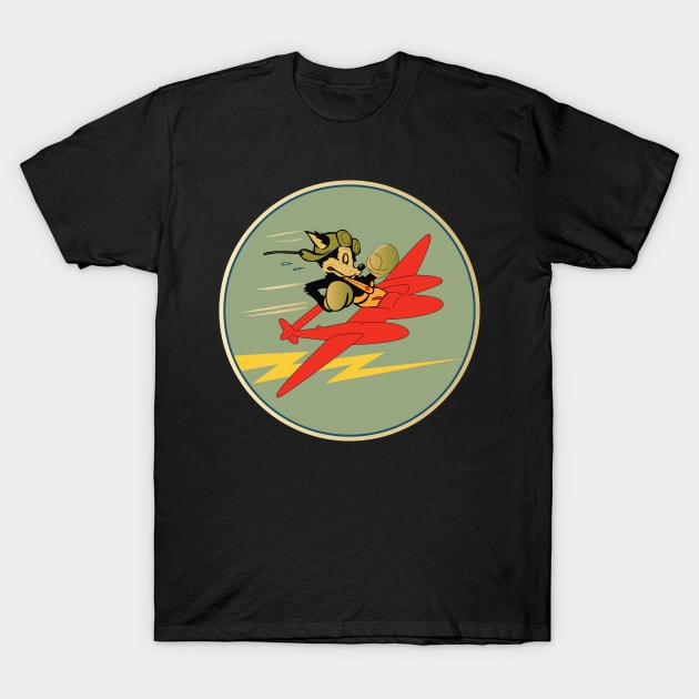 428th Fighter SQ - 474th Fighter Group - 9th AF wo Txt X 300 T-Shirt by twix123844